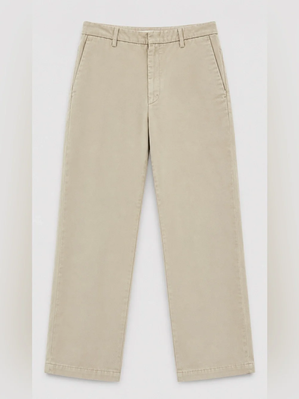 Banana Republic Men’s Straight Leg Chino Pants 35R Beige 100% Cotton